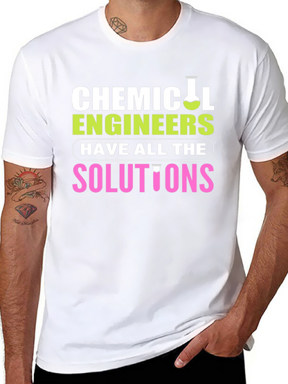 Chemical Engineer Solutions Graphic T-Shirt