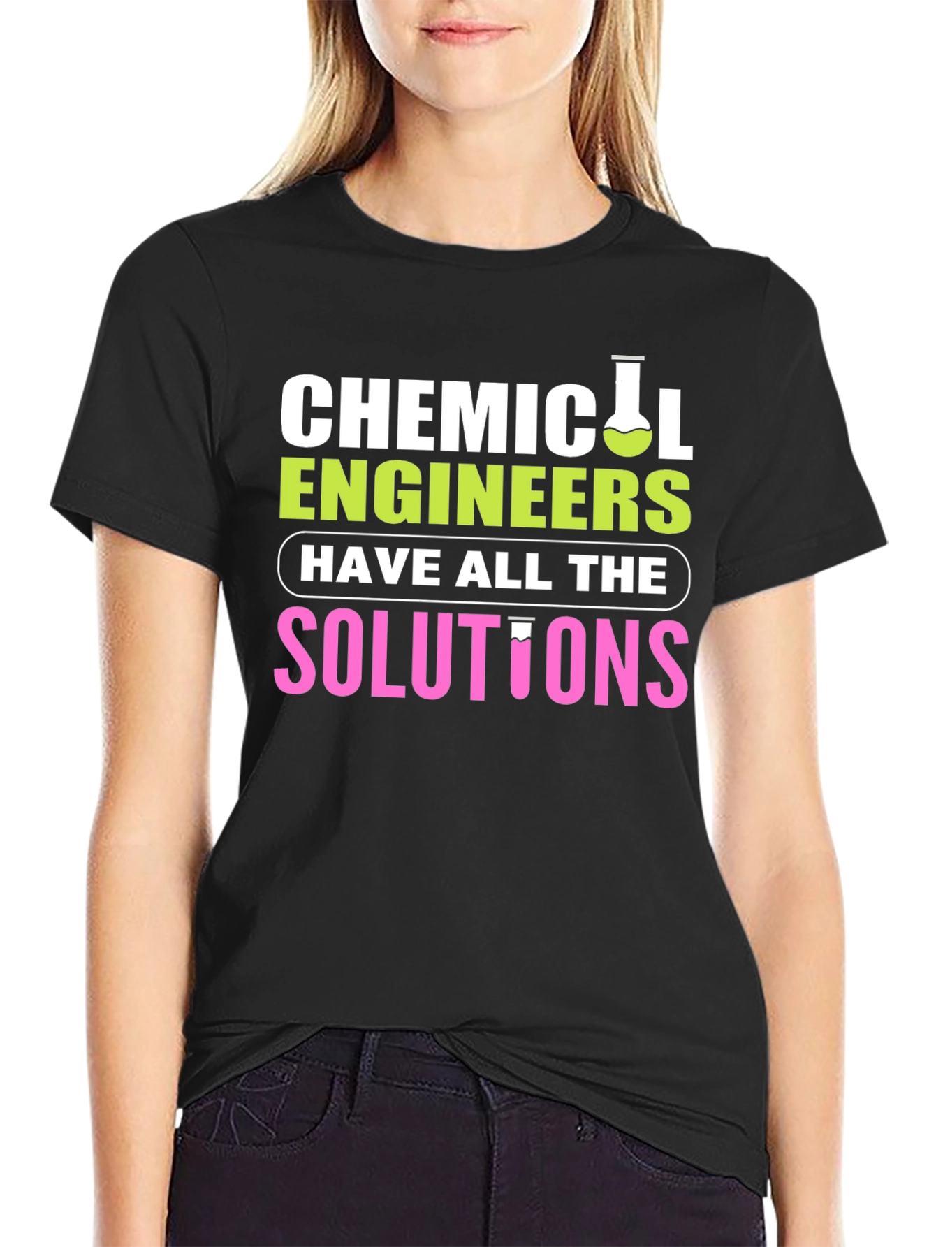 Chemical Engineer Solutions Graphic T-Shirt