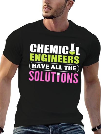 Chemical Engineer Solutions Graphic T-Shirt
