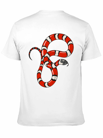 Snake Graphic Tee - Bold Reptile Design