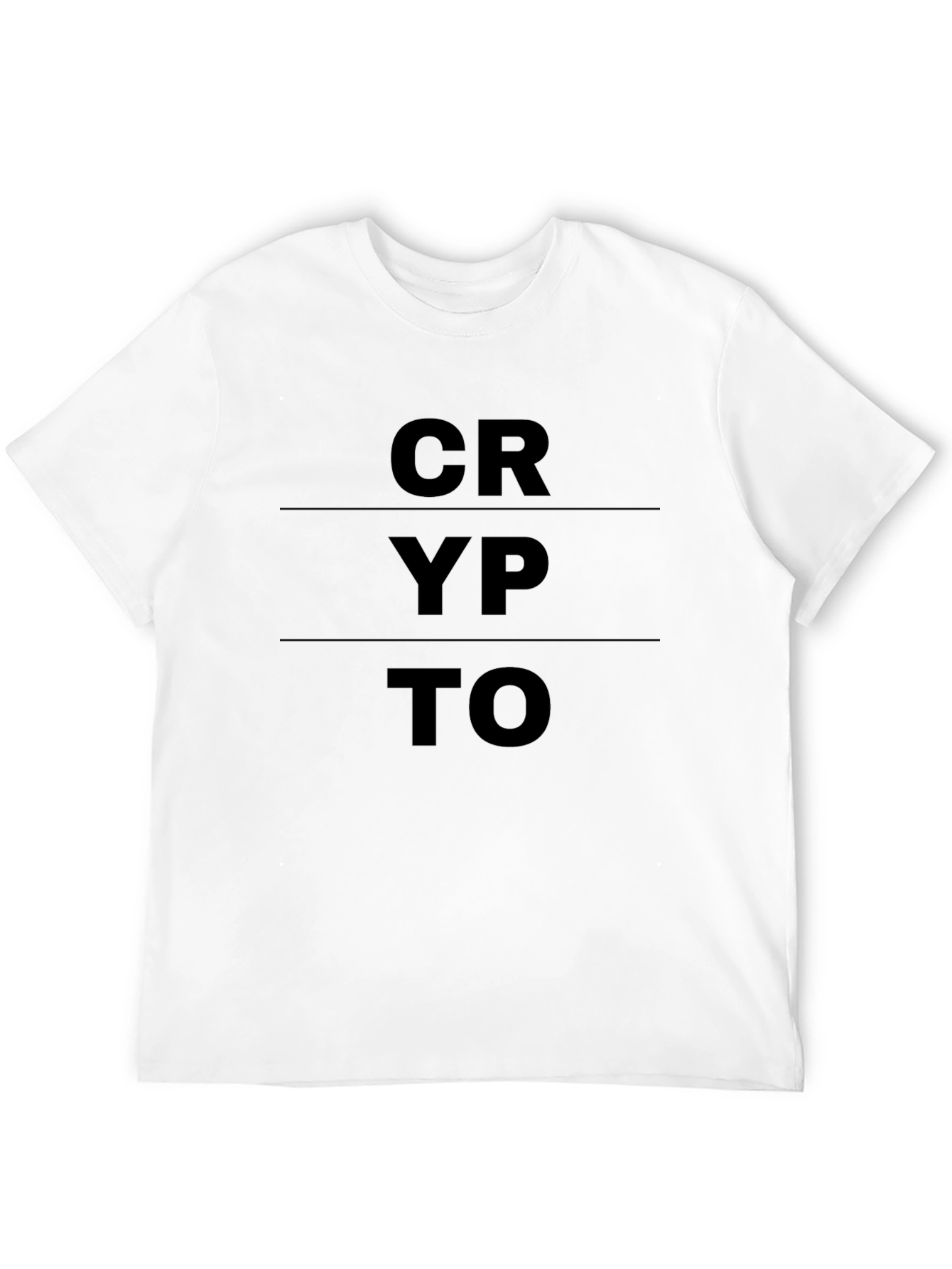 Crypto Black T-Shirt | Stylish and Modern Design