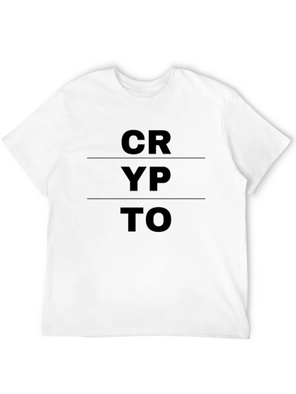 Crypto Black T-Shirt | Stylish and Modern Design