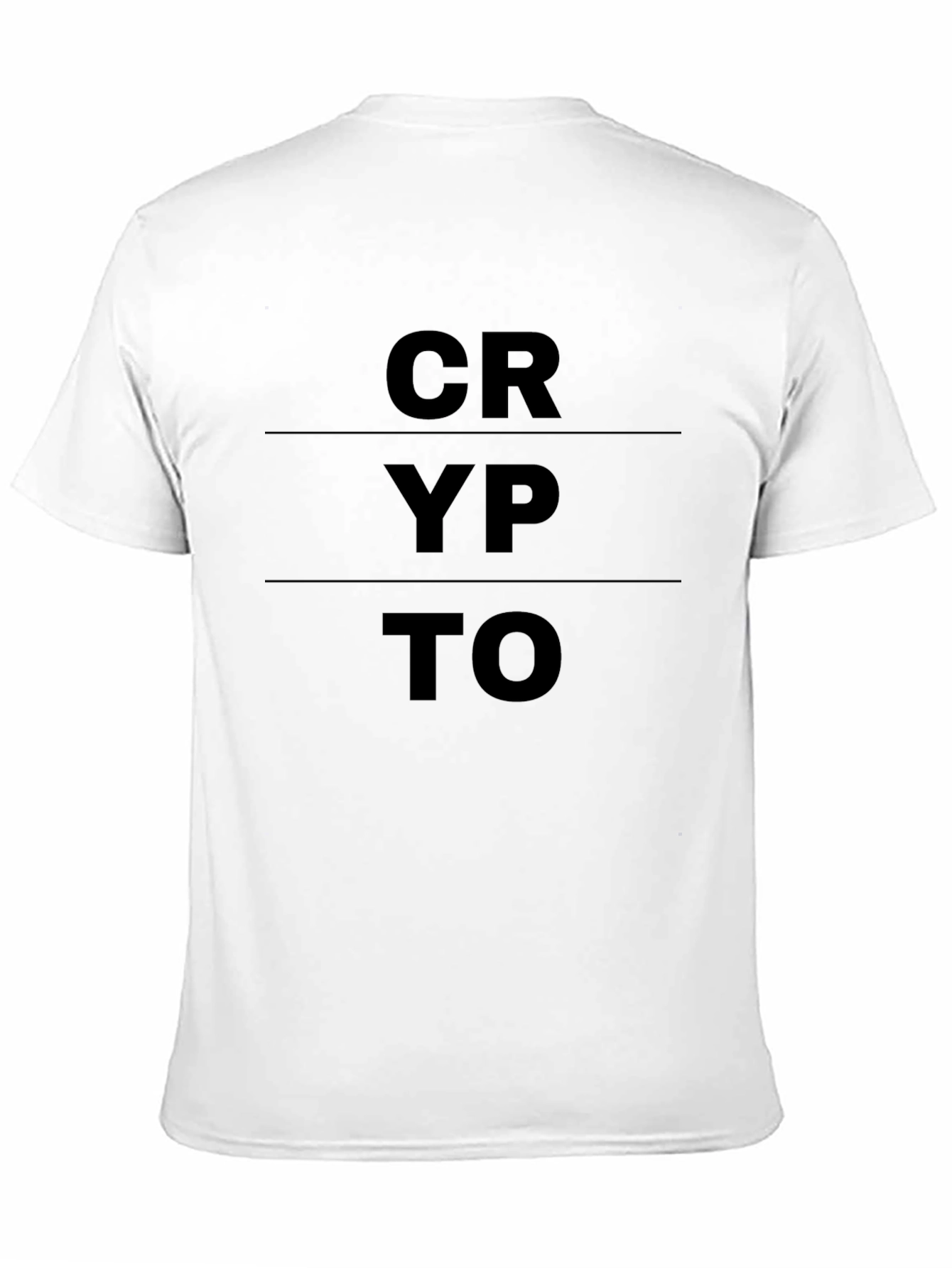 Crypto Black T-Shirt | Stylish and Modern Design