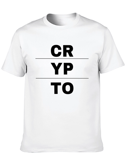 Crypto Black T-Shirt | Stylish and Modern Design