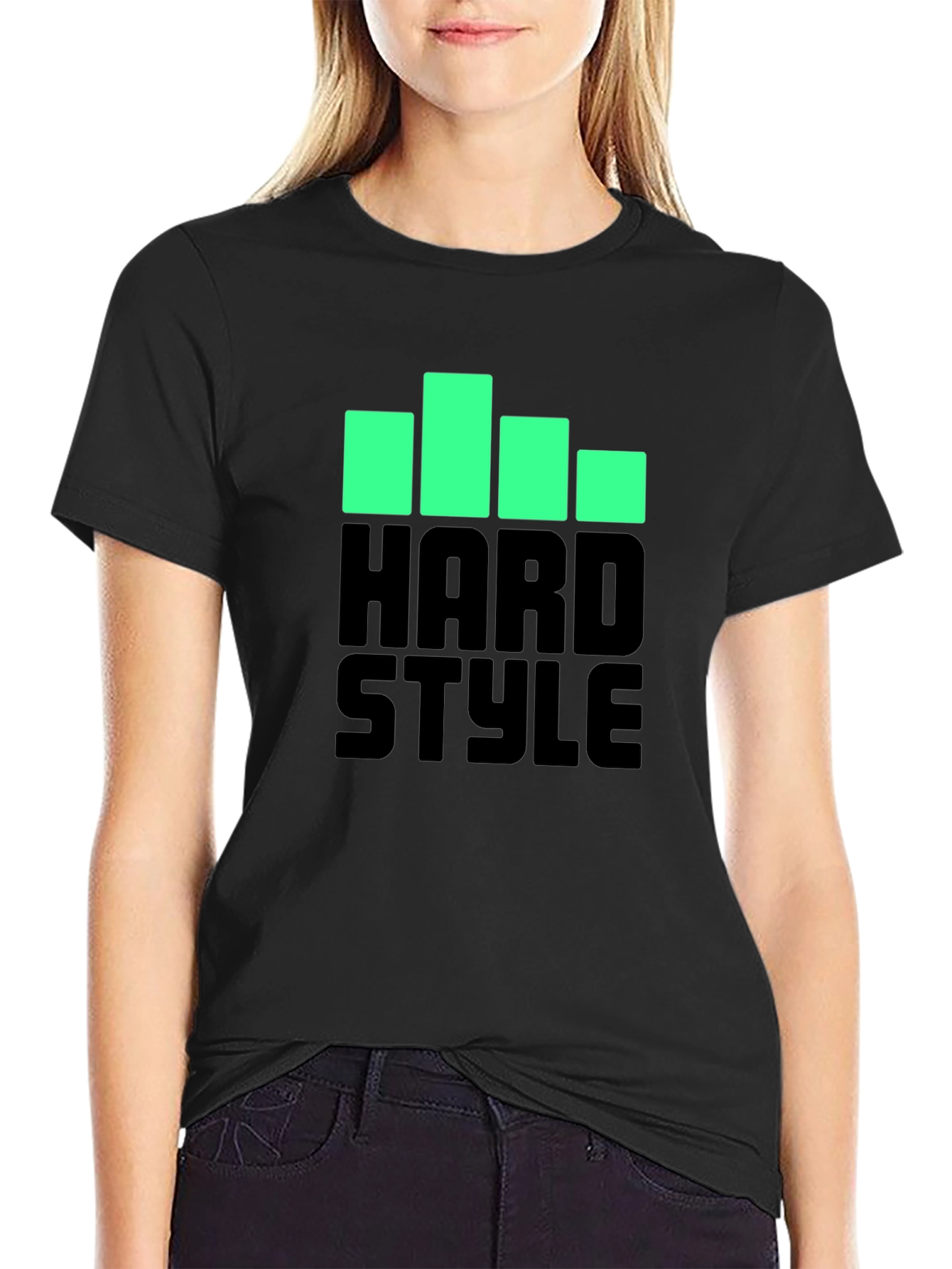 Hard Style Black T-Shirt - Music Fan Apparel