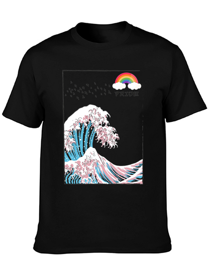 Trans Pride Great Wave Graphic Tee