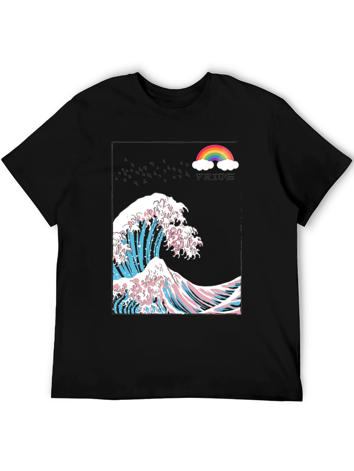 Trans Pride Great Wave Graphic Tee