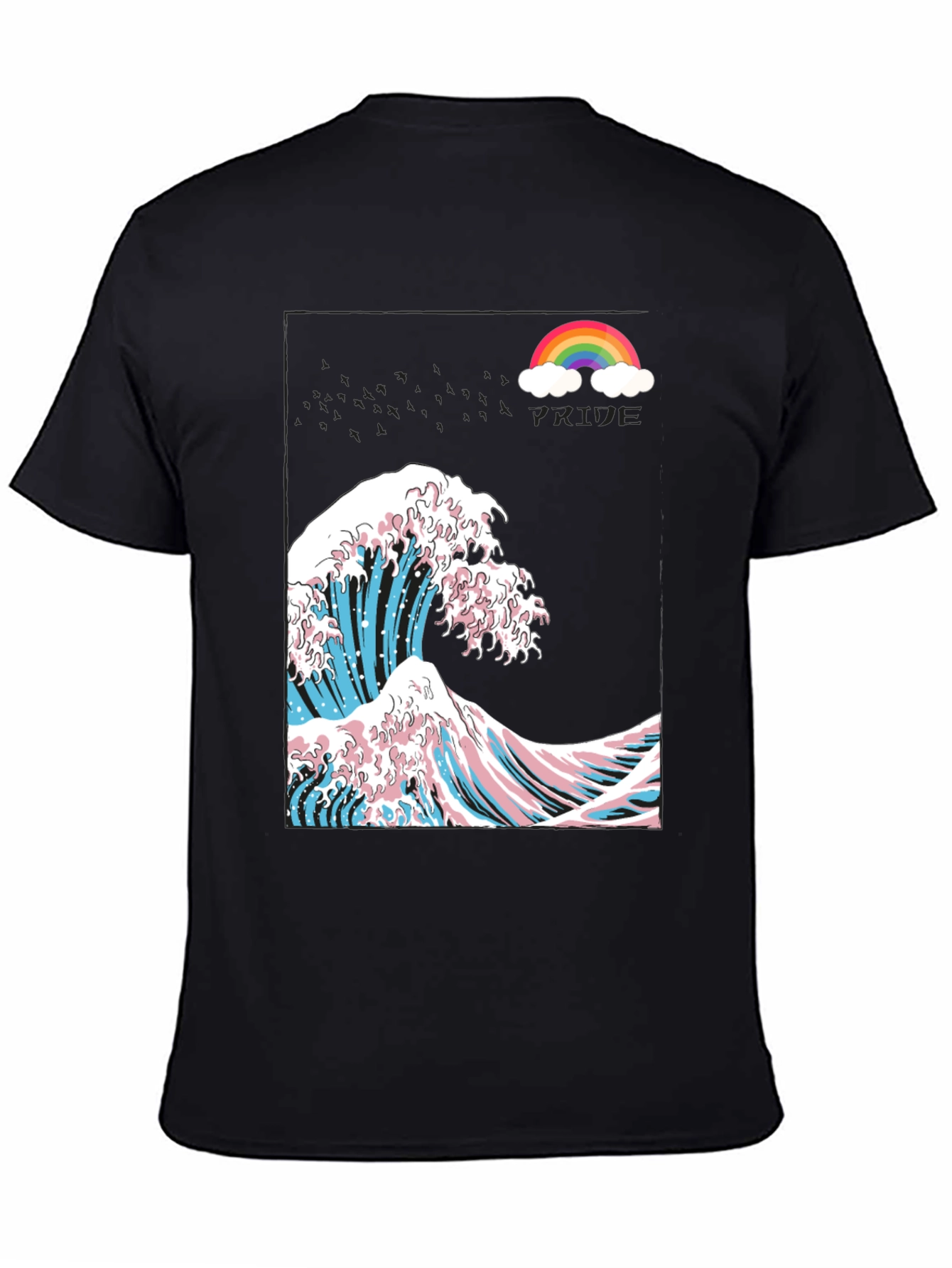 Trans Pride Great Wave Graphic Tee