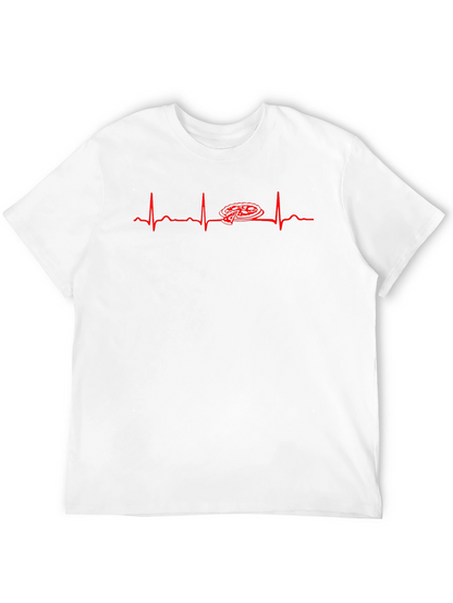 Pizza Heartbeat T-Shirt - Foodie Tee