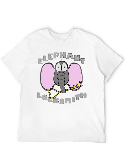Elephant Locksmith Graphic T-Shirt