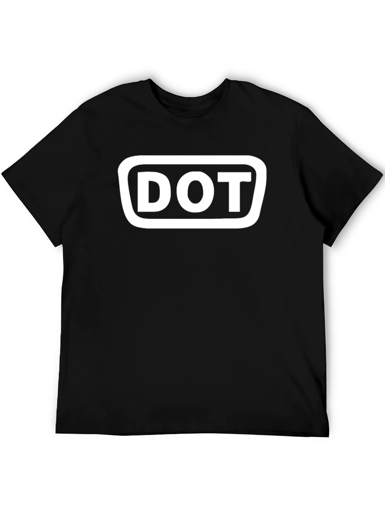 DOT Graphic Tee - Cool Black T-Shirt