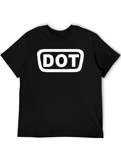 DOT Graphic Tee - Cool Black T-Shirt