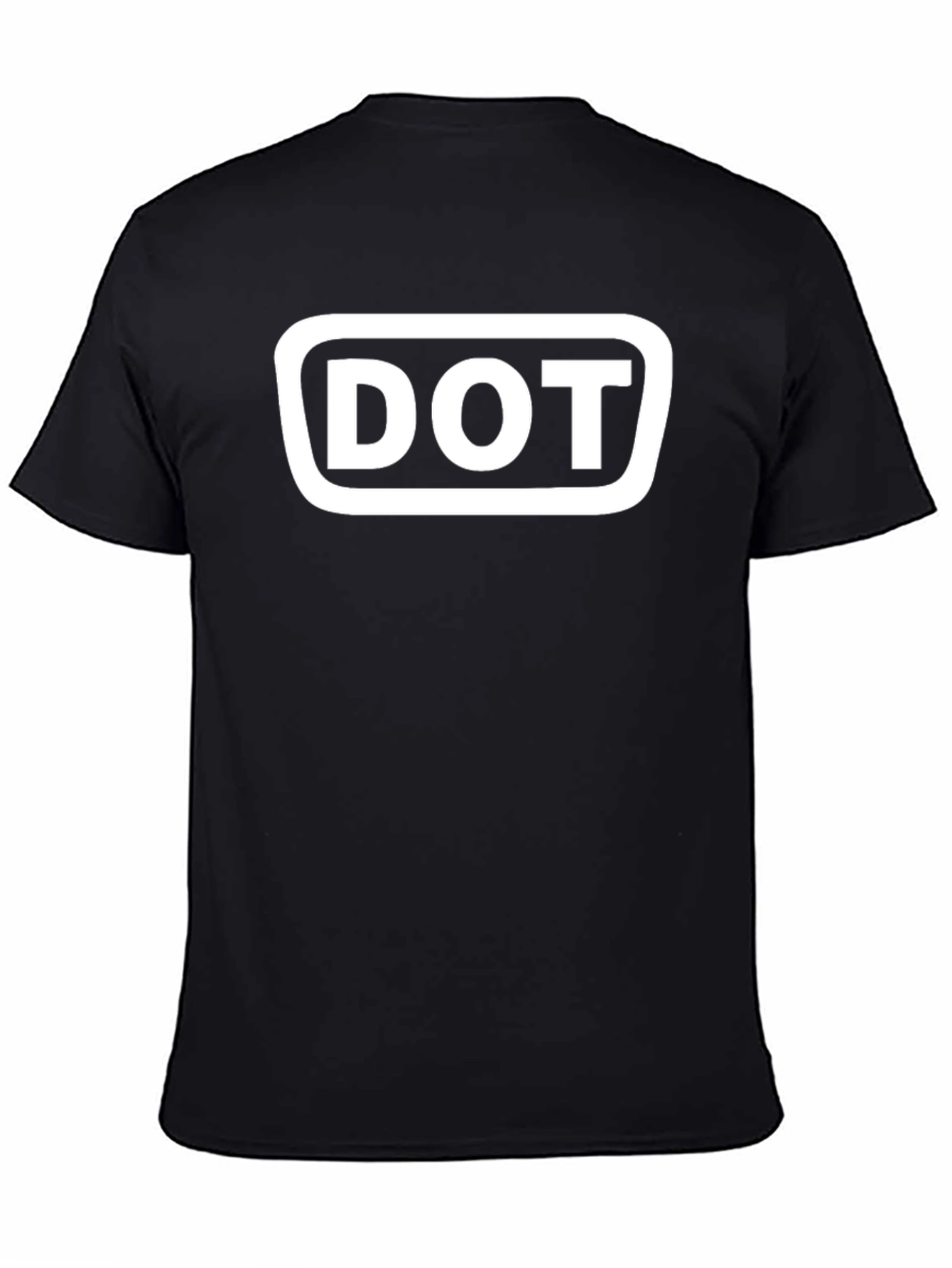 DOT Graphic Tee - Cool Black T-Shirt