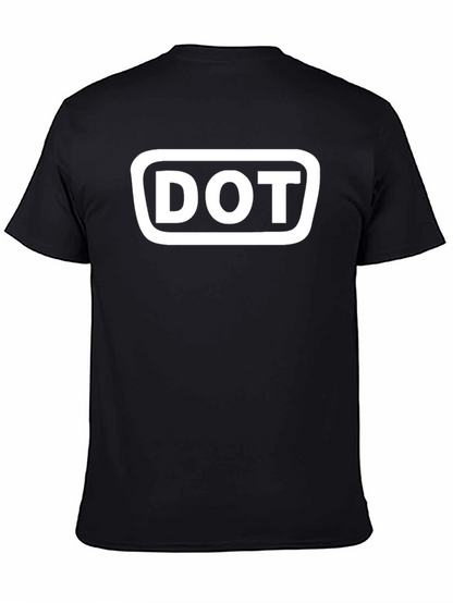 DOT Graphic Tee - Cool Black T-Shirt