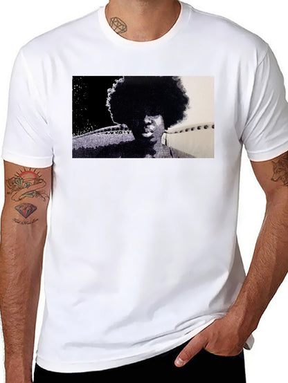 Retro Afro Black T-Shirt