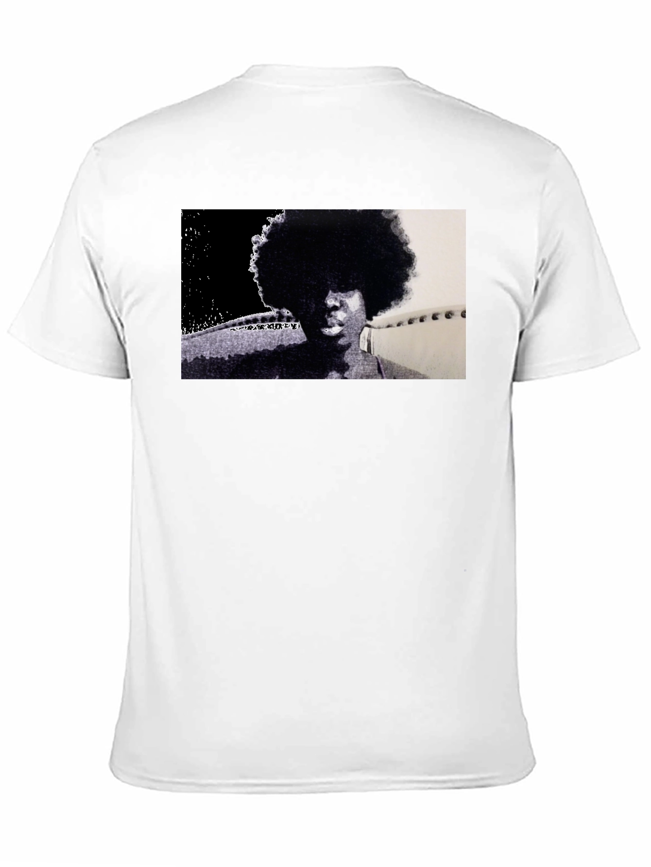 Retro Afro Black T-Shirt