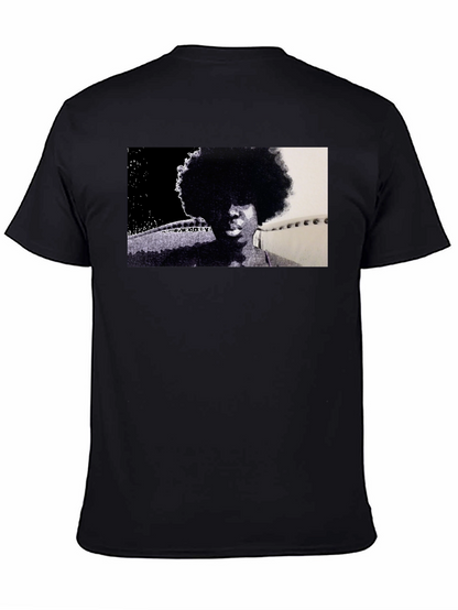 Retro Afro Black T-Shirt