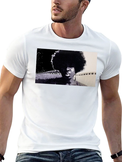 Retro Afro Black T-Shirt