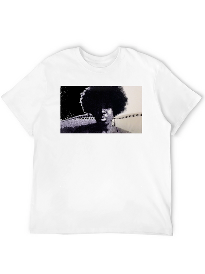 Retro Afro Black T-Shirt