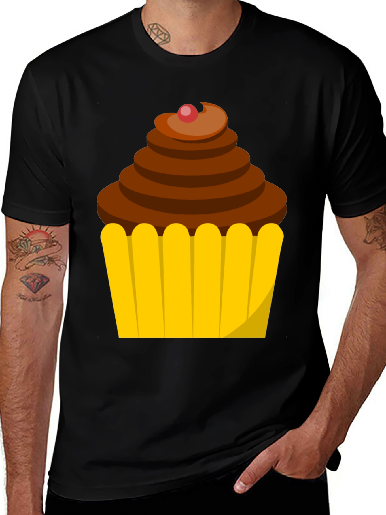 Cupcake Graphic T-Shirt - Sweet Tooth Apparel