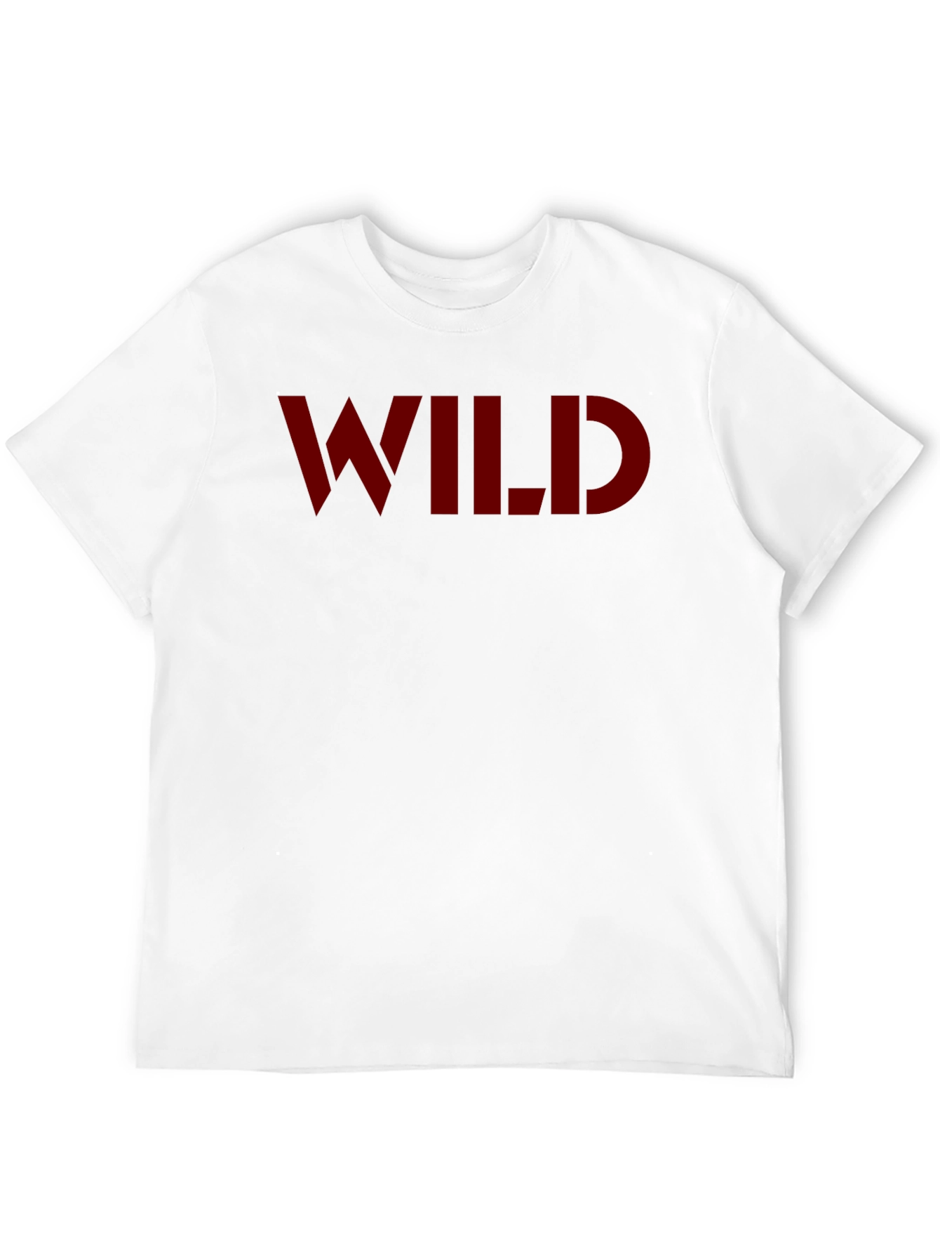Bold WILD Graphic Tee - Classic Crew Neck T-Shirt
