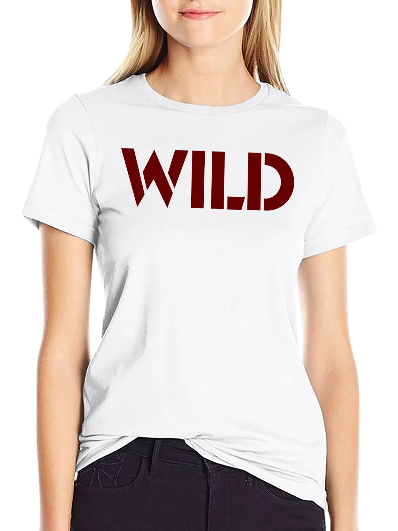 Bold WILD Graphic Tee - Classic Crew Neck T-Shirt