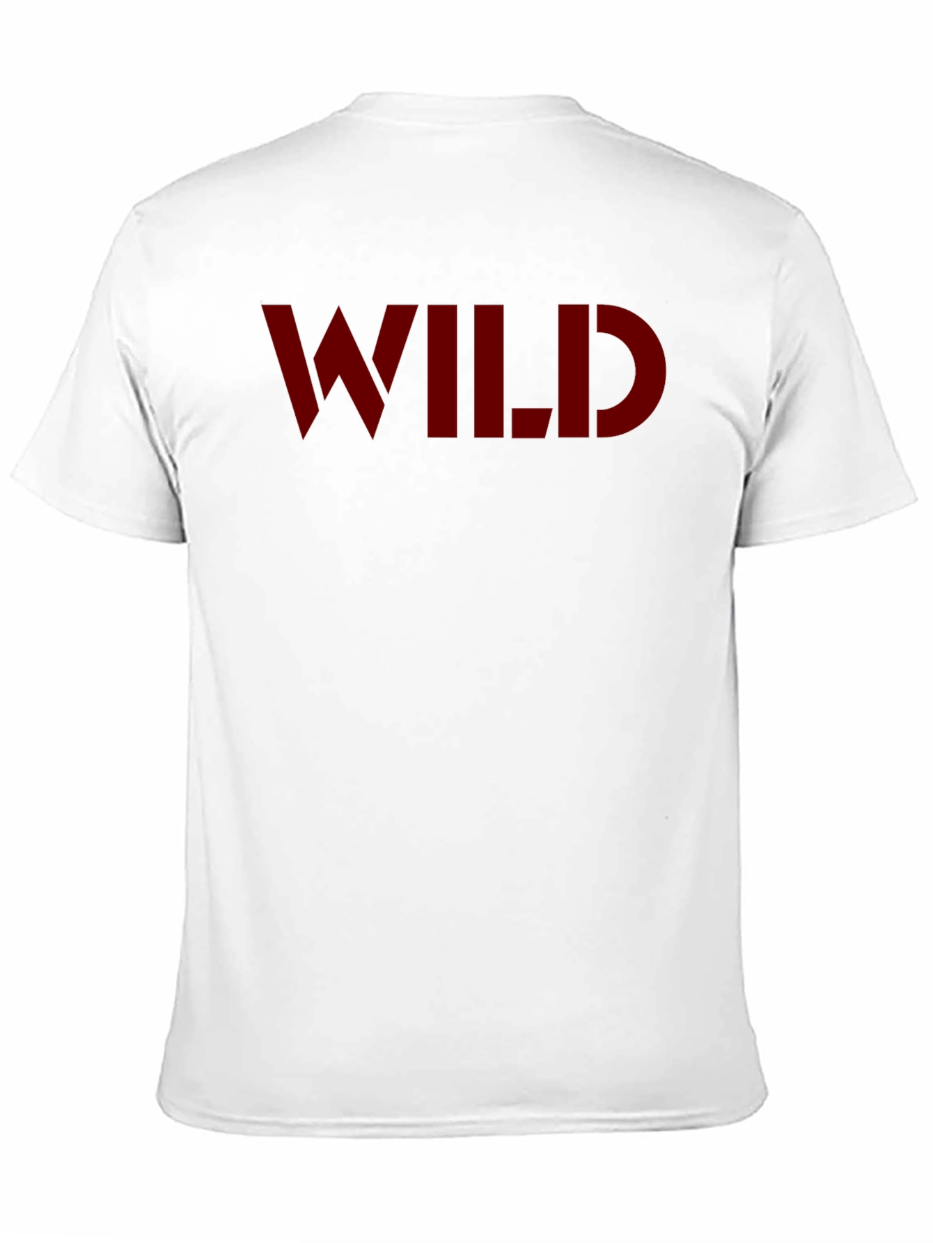 Bold WILD Graphic Tee - Classic Crew Neck T-Shirt