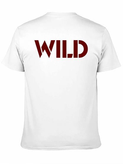 Bold WILD Graphic Tee - Classic Crew Neck T-Shirt