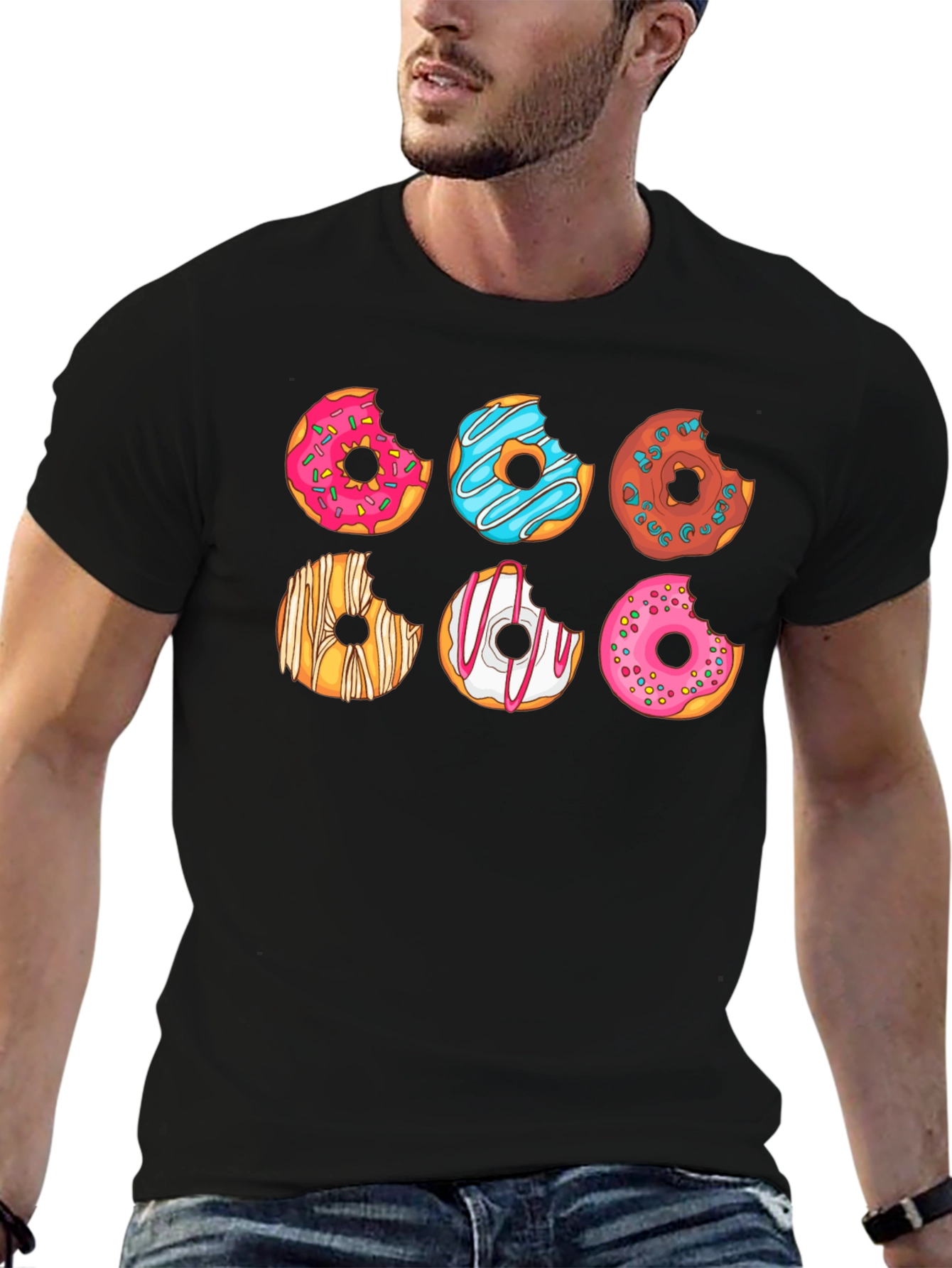 Donut Delight Graphic T-Shirt