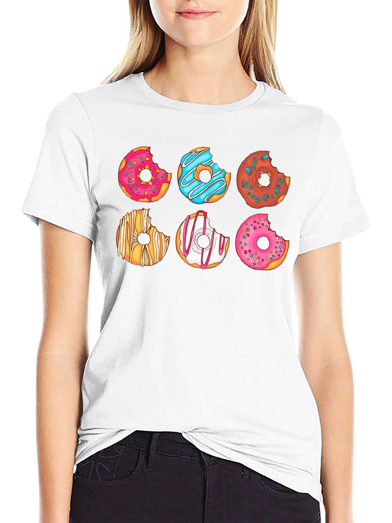 Donut Delight Graphic T-Shirt