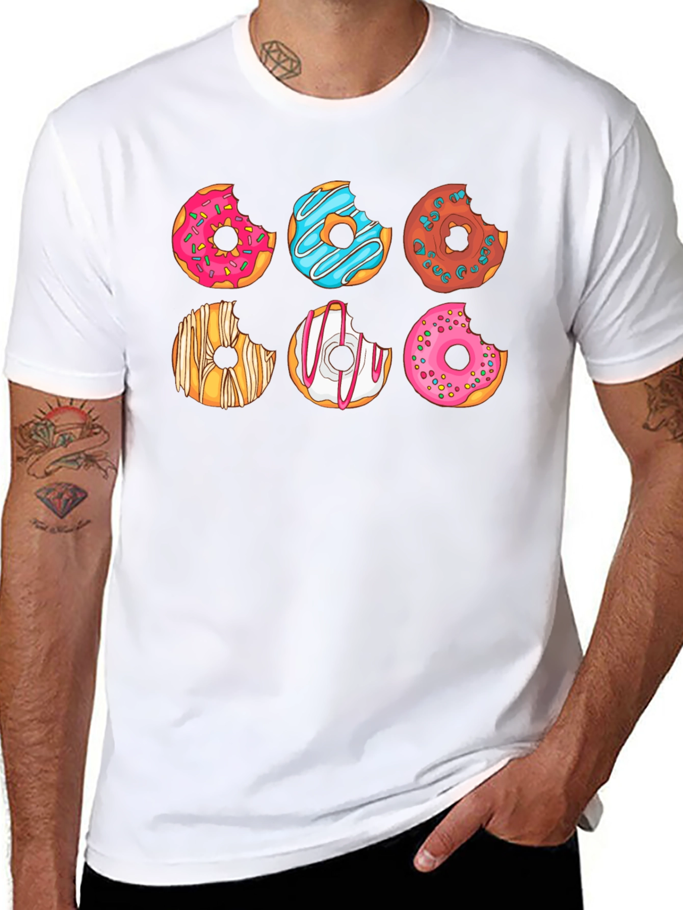 Donut Delight Graphic T-Shirt