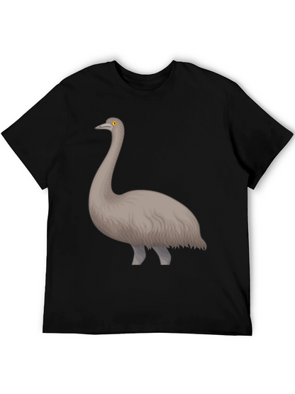 Emu Graphic Tee - Unique Bird Design