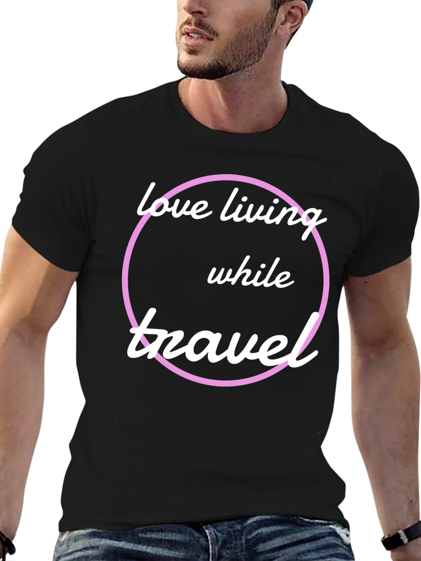 Love Living While Travel T-Shirt
