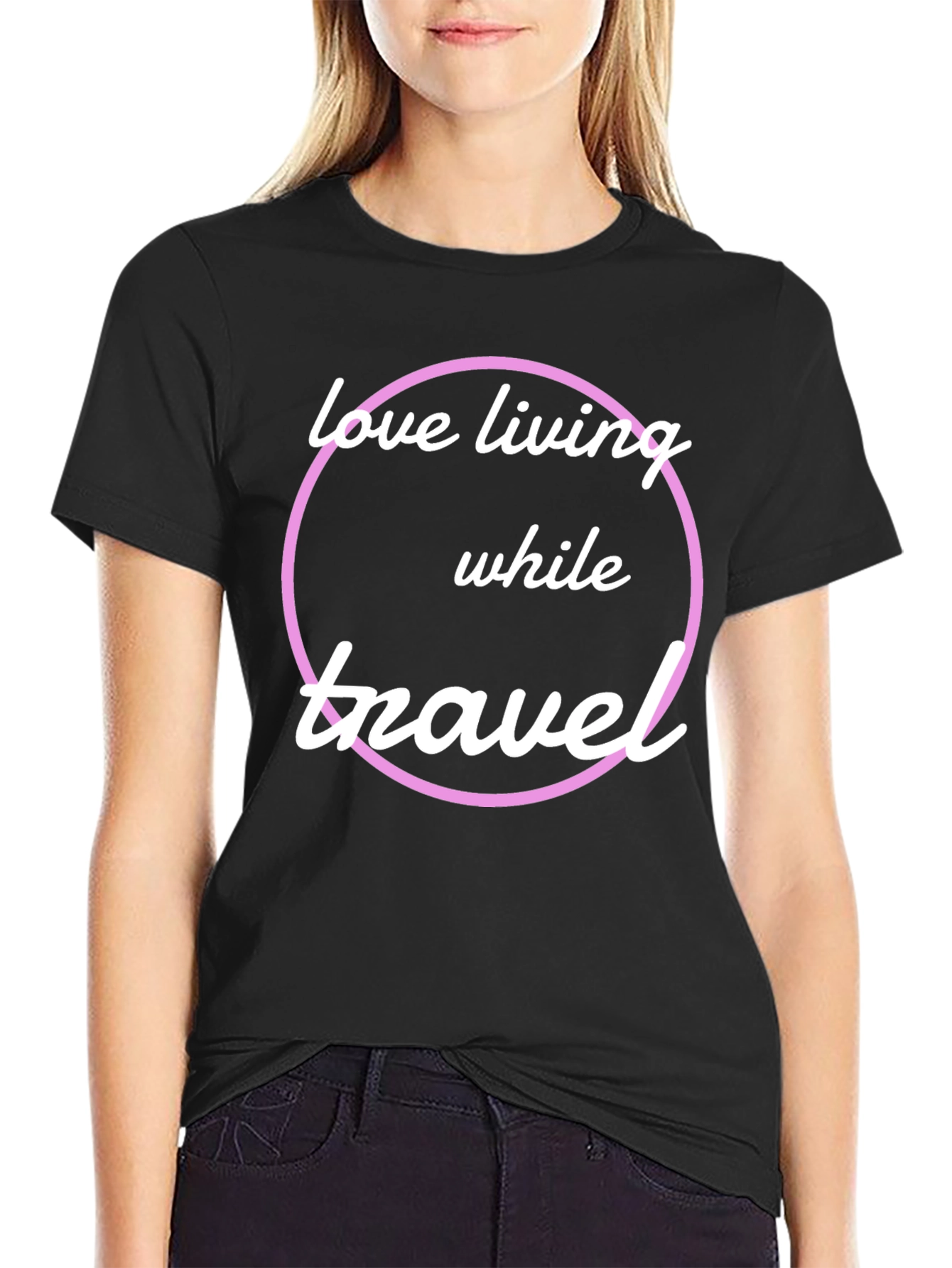 Love Living While Travel T-Shirt