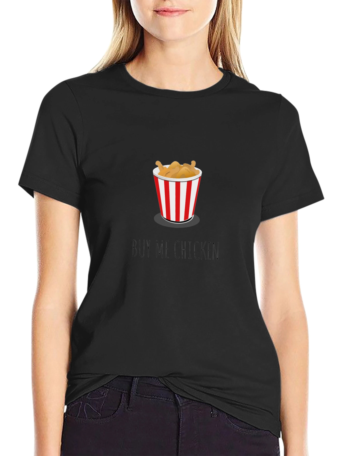 Buy Me Chicken Graphic Tee - Unisex
