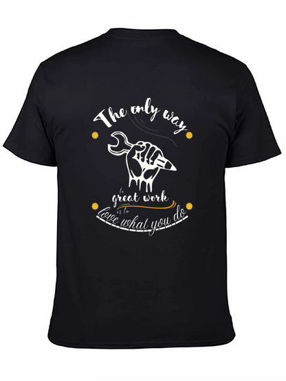 Motivational Mechanic Graphic T-Shirt