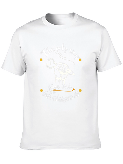 Motivational Mechanic Graphic T-Shirt