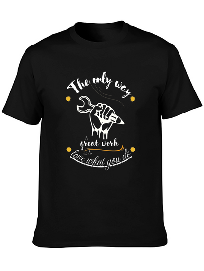 Motivational Mechanic Graphic T-Shirt