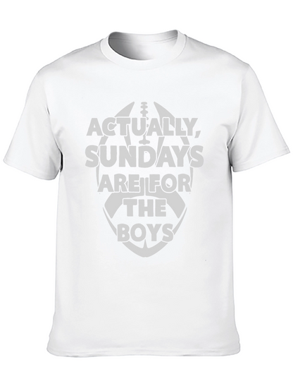 Sundays Are for the Boys Graphic Tee
