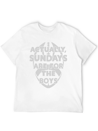 Sundays Are for the Boys Graphic Tee
