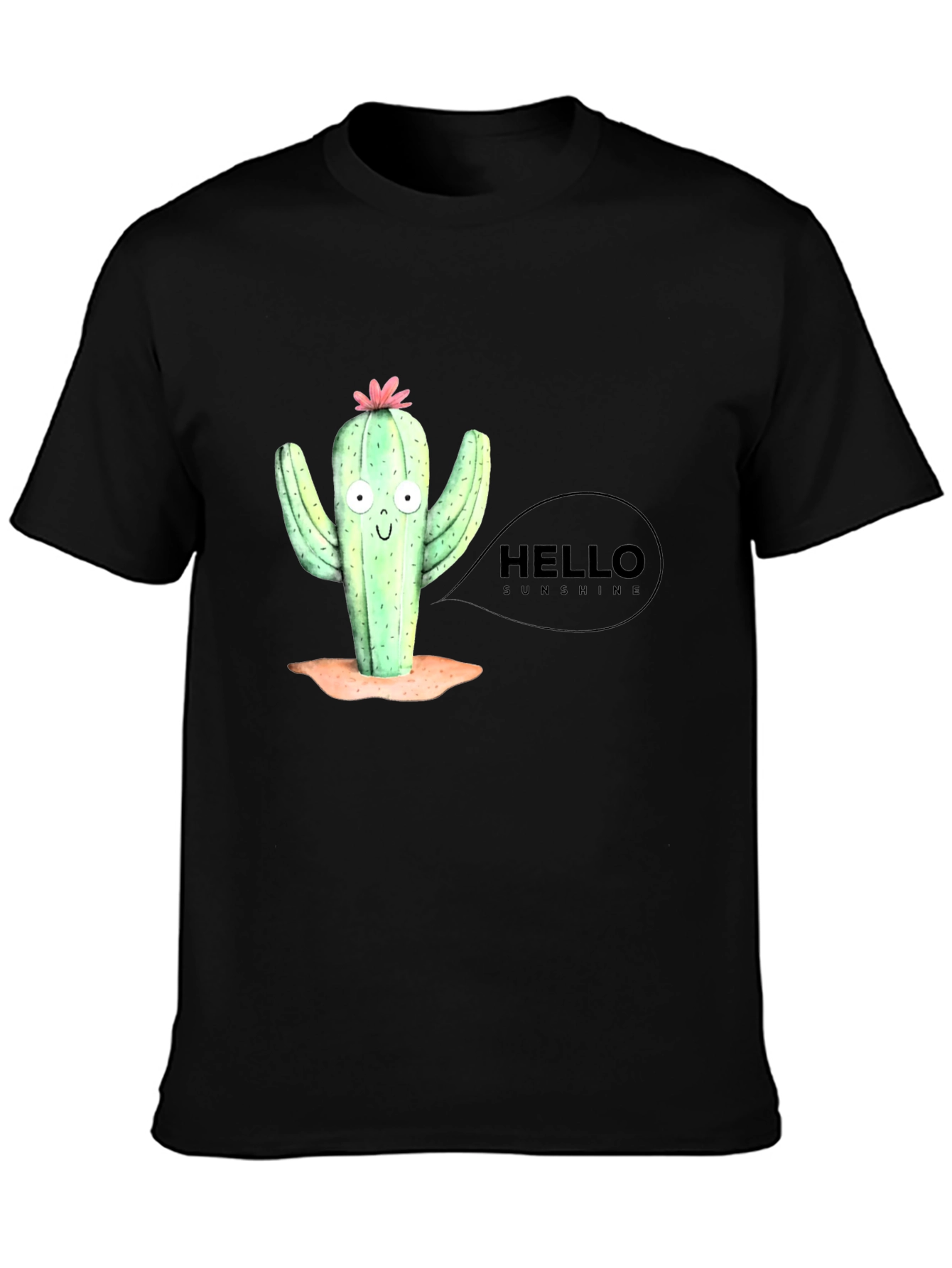 Hello Sunshine Cactus Graphic Tee