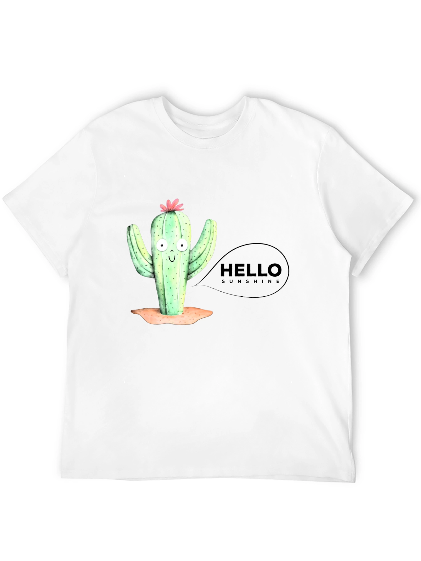 Hello Sunshine Cactus Graphic Tee