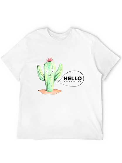 Hello Sunshine Cactus Graphic Tee