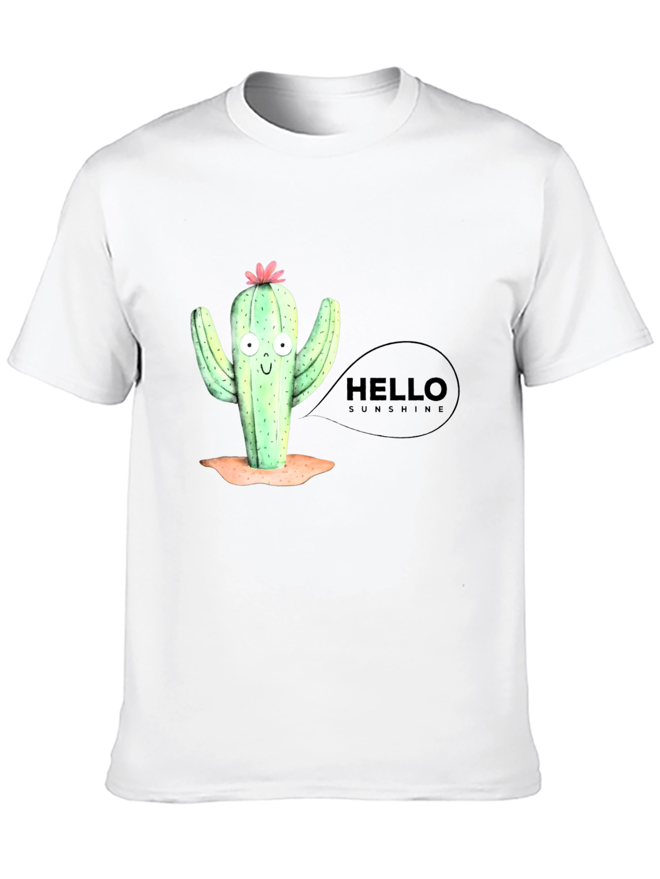 Hello Sunshine Cactus Graphic Tee