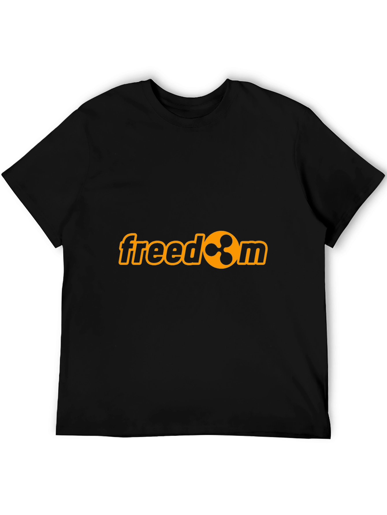Freedom Ripple Cryptocurrency Graphic T-Shirt