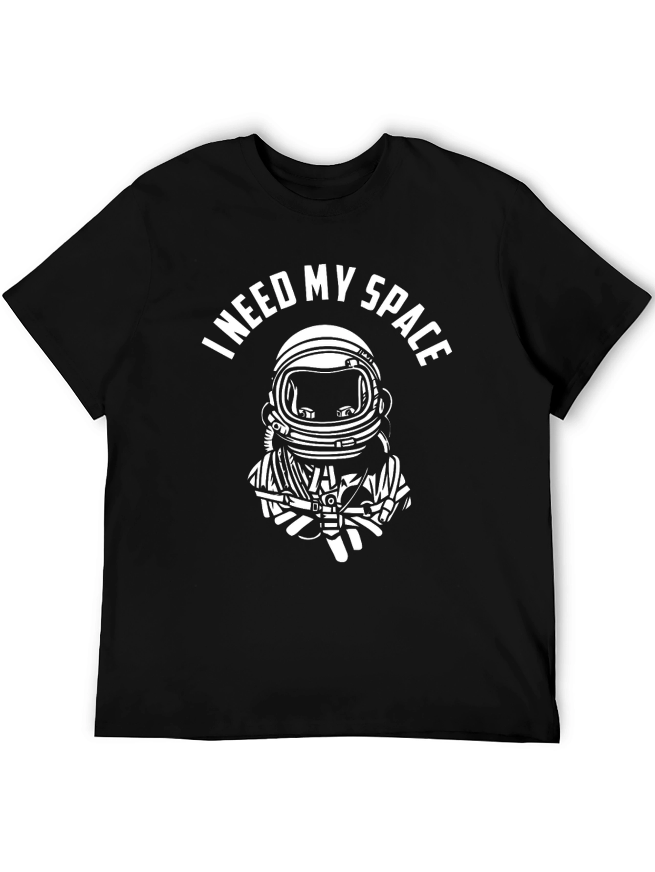 I Need My Space Astronaut Graphic T-Shirt
