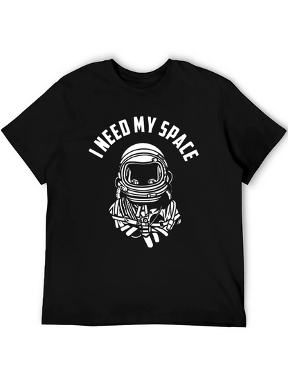 I Need My Space Astronaut Graphic T-Shirt