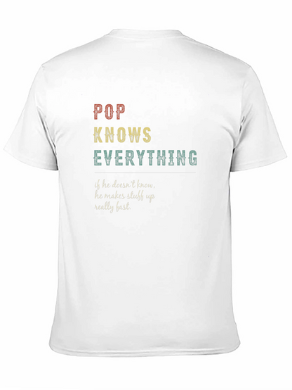 Pop Knows Everything Graphic T-Shirt