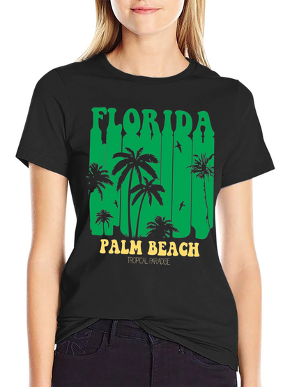 Florida Palm Beach Graphic T-Shirt
