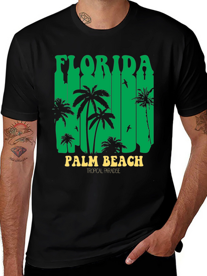 Florida Palm Beach Graphic T-Shirt